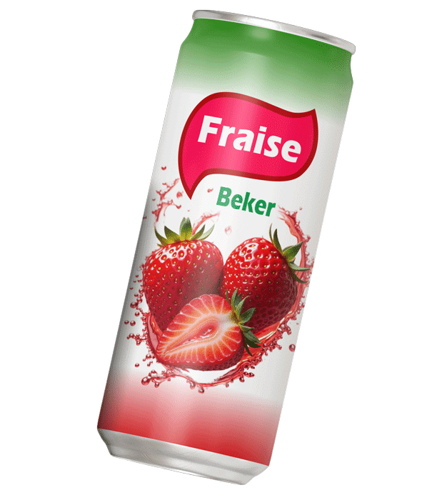 Beker Strawberry Soda